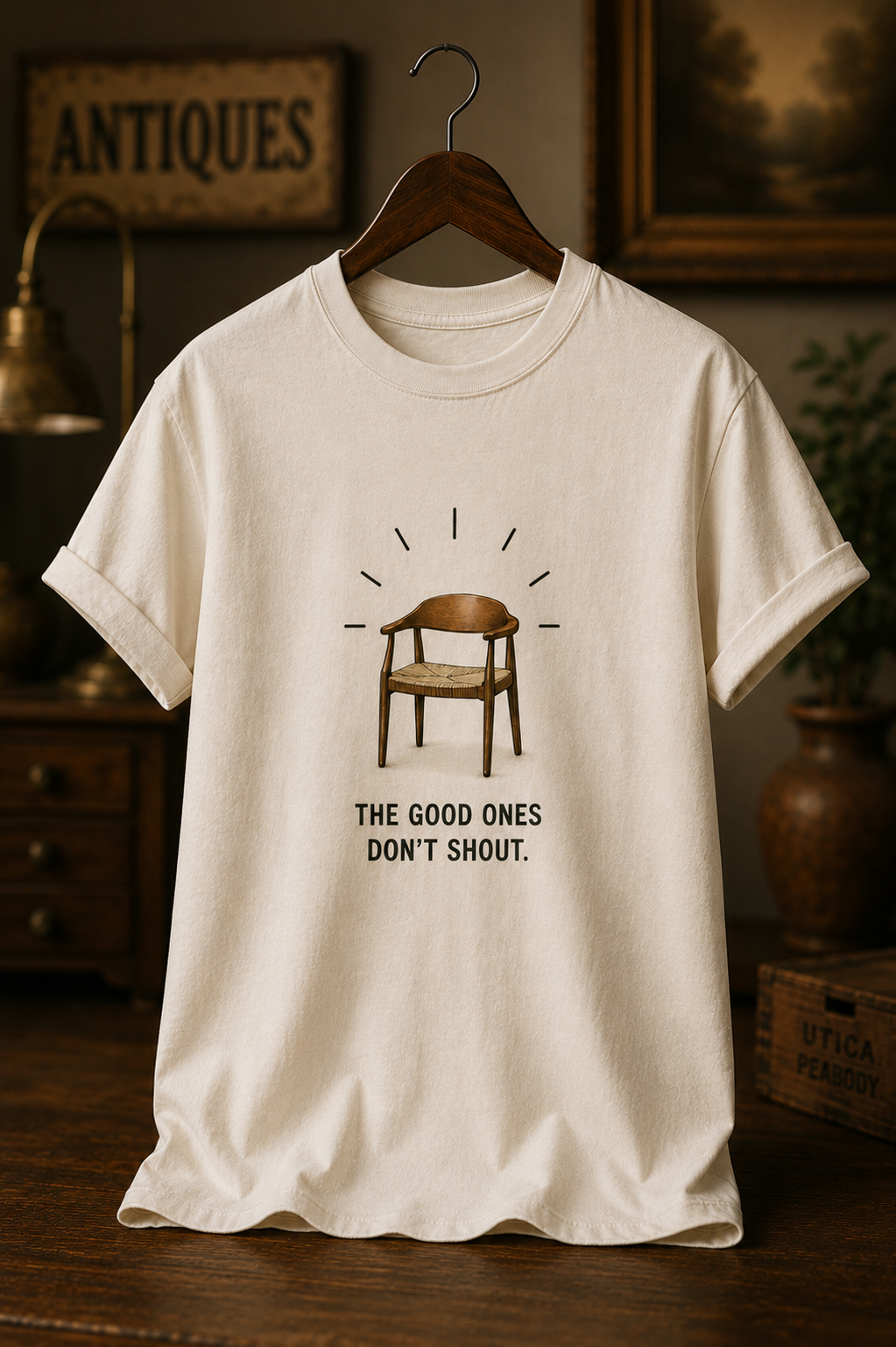 The Good Ones Don’t Shout T-shirt