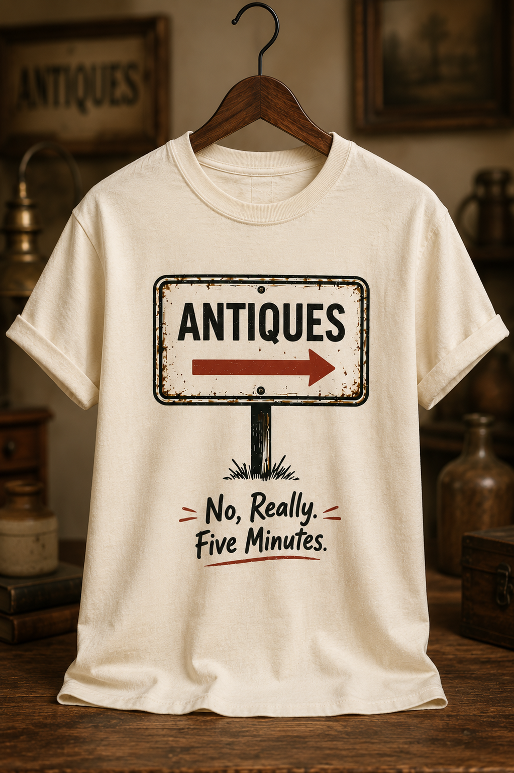 No, Really. Five Minutes. T-shirt